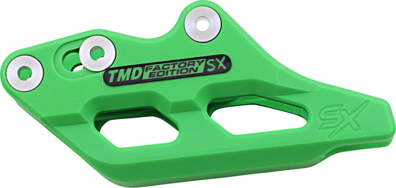 T.M. DESIGNWORKS Chain Guide - Green / Kawasaki 1231-1214