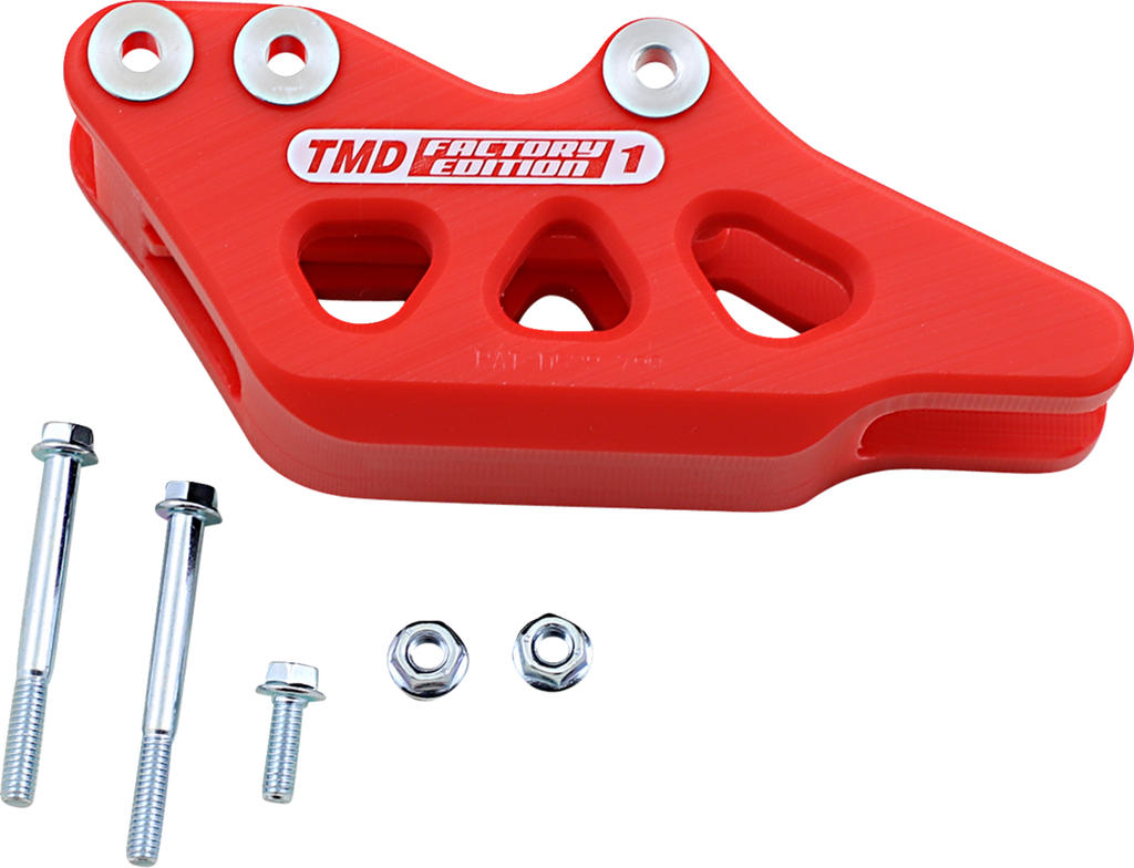 T.M. DESIGNWORKS Chain Guide - Red / Honda 1231-1170