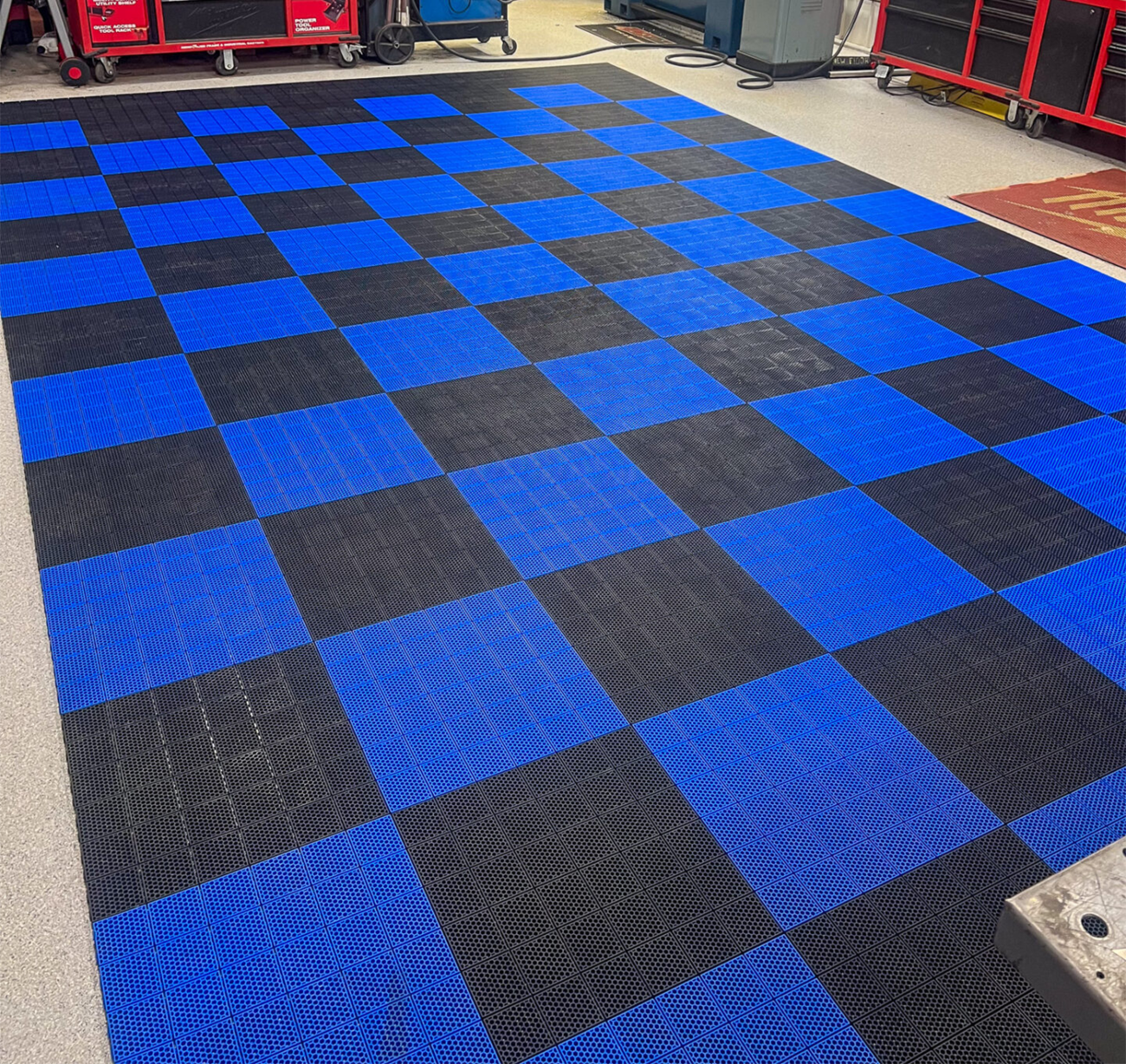CALIBER ProTech Flooring - Smooth / Blue / 8 Piece 3902-0305