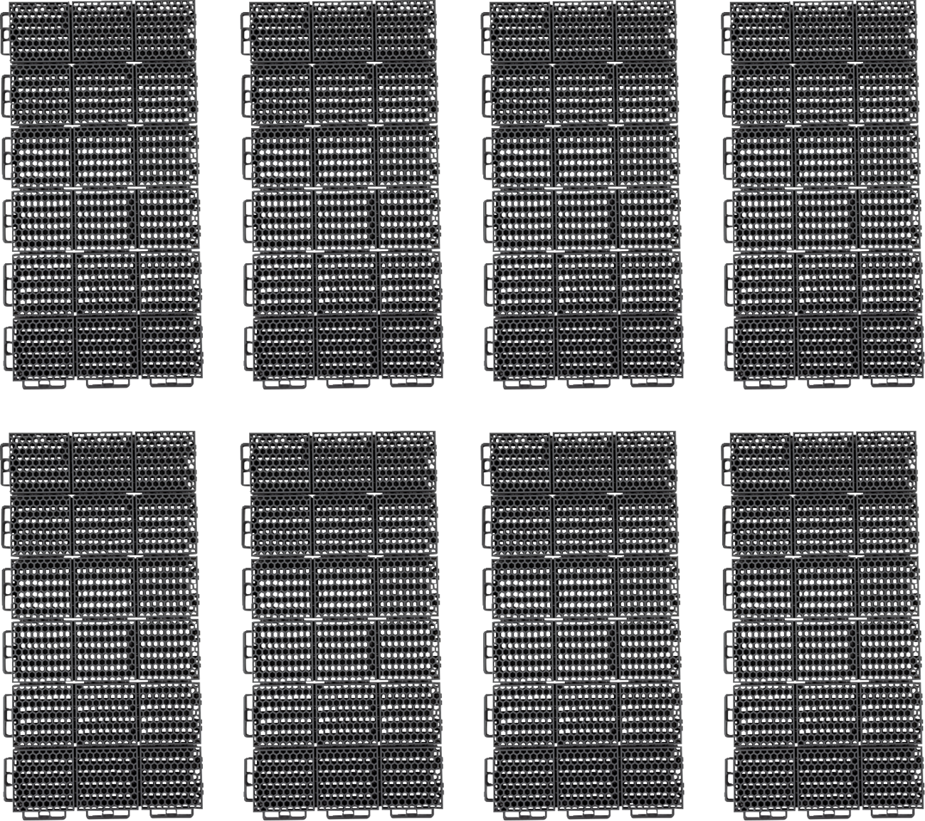 CALIBER ProTech Smooth Flooring - Gray / 24 pcs 3902-0289