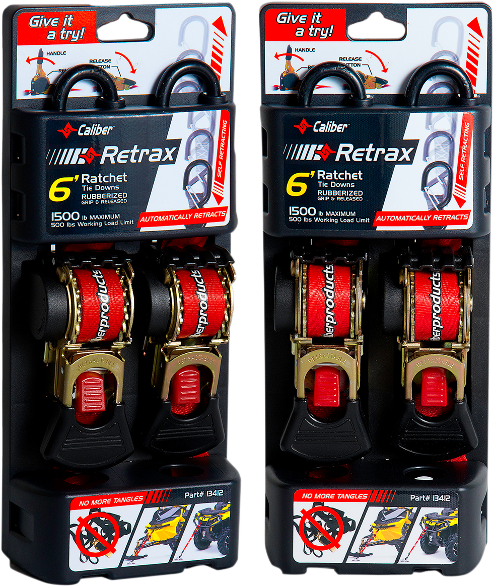 CALIBER RETRAX 6' SELF REWIND TIE - 3920-0456