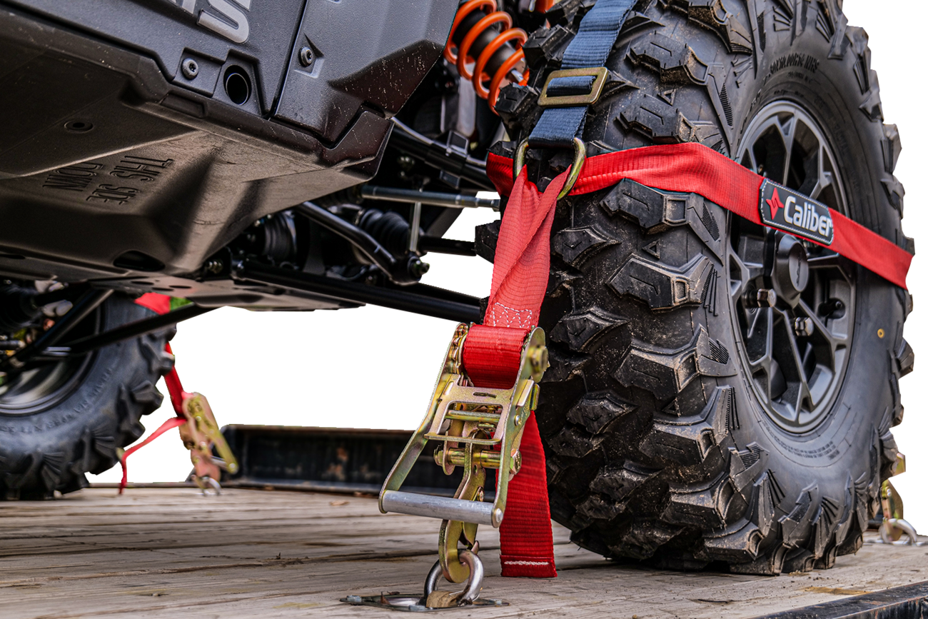 CALIBER TrailBlazer ORV Tie-Downs with Carry Bag - 2 Pack 3920-0519