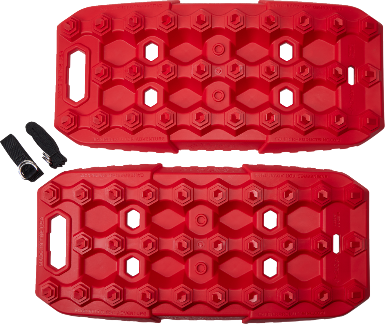 CALIBER XTrax - Off-Road Recovery Boards / Red 3910-0111