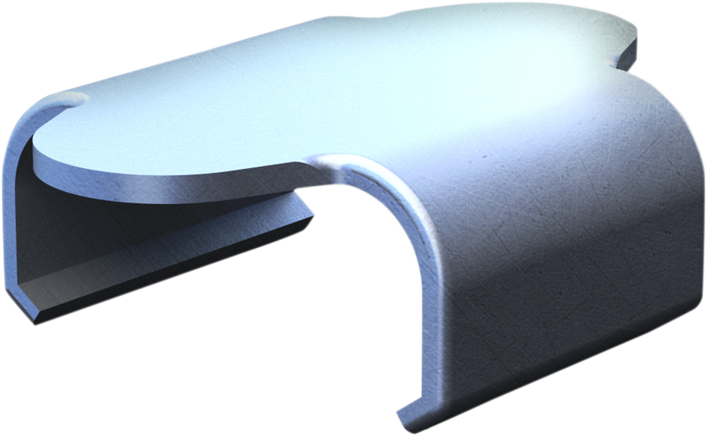 CAMSO Flat Track Clips - 1.640" Total Length / 10 Pack 1240-0238
