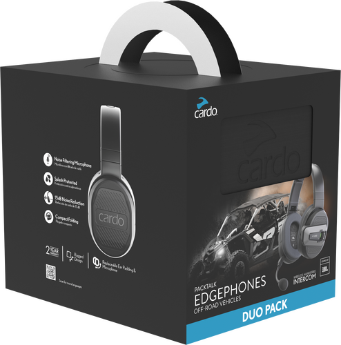 CARDO PT EDGEPHONES DUO FOR ORV - PTHP0102