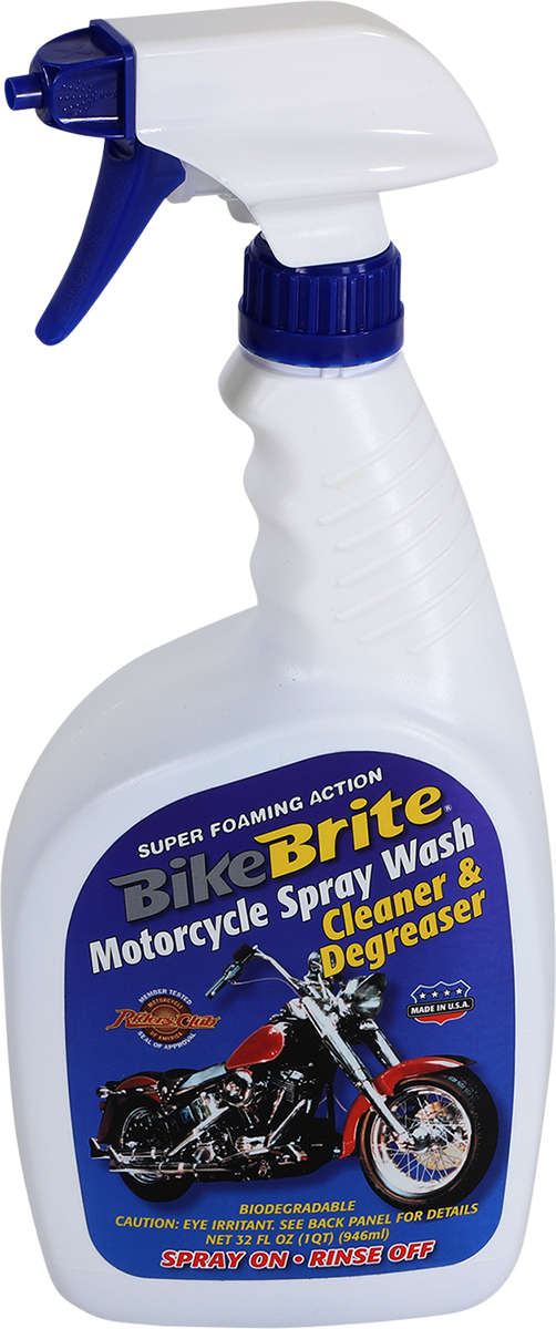 BIKE BRITE Spray Wash - 32 US fl oz. / Spray Bottle DS-700030