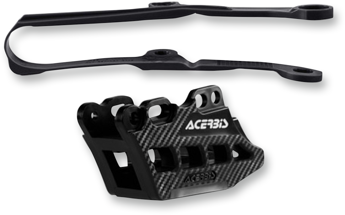 ACERBIS Chain Guide 2.0 and Slider Kit - Kawasaki KX250F/450F / Black 1231-0728