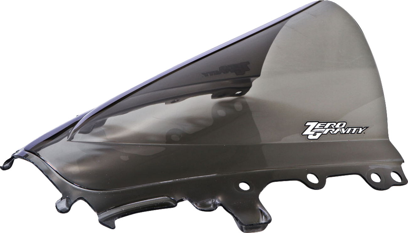 ZERO GRAVITY Double Bubble Windscreen - Light Smoke