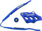 T.M. DESIGNWORKS Chain Guide and Slider Kit - Chain Guide/Slider / Blue / Yamaha 1231-1531