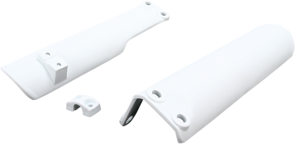 ACERBIS Lower Fork Covers for Inverted Forks - White 0412-0210