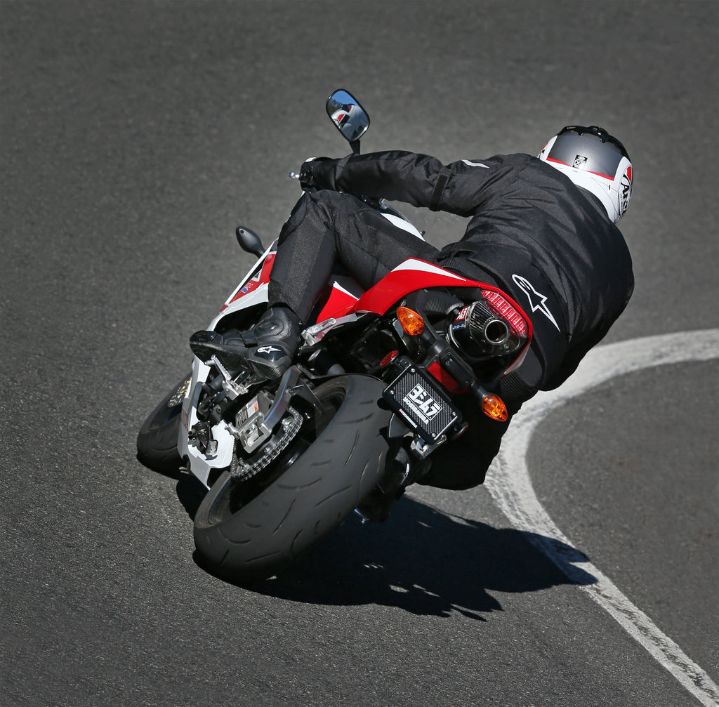 Yoshimura CBR600RR 09-26 RS-5 Stainless Slip-On Exhaust, w/ Carbon Fiber Muffler