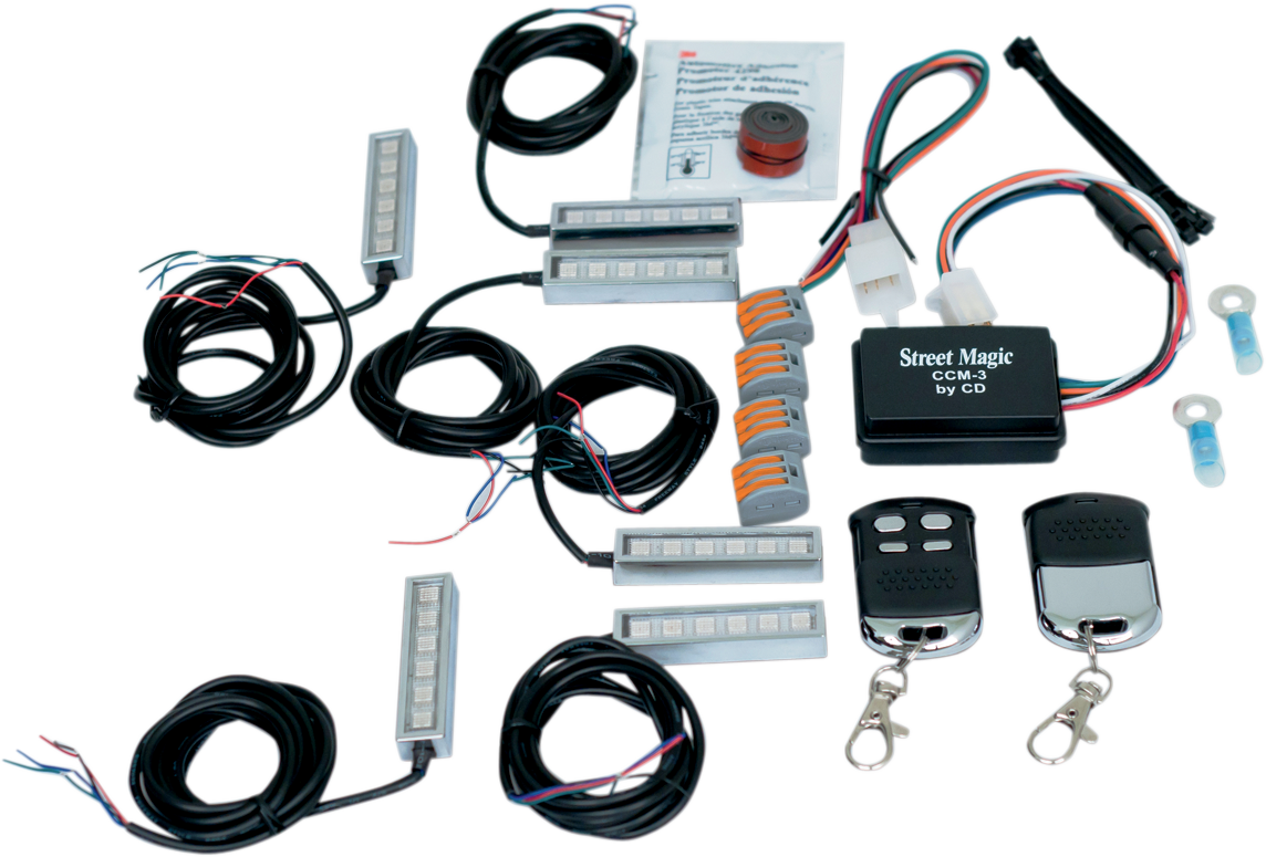 CUSTOM DYNAMICS Color-Changing LED Accent Lights - Standard Kit 2040-2047