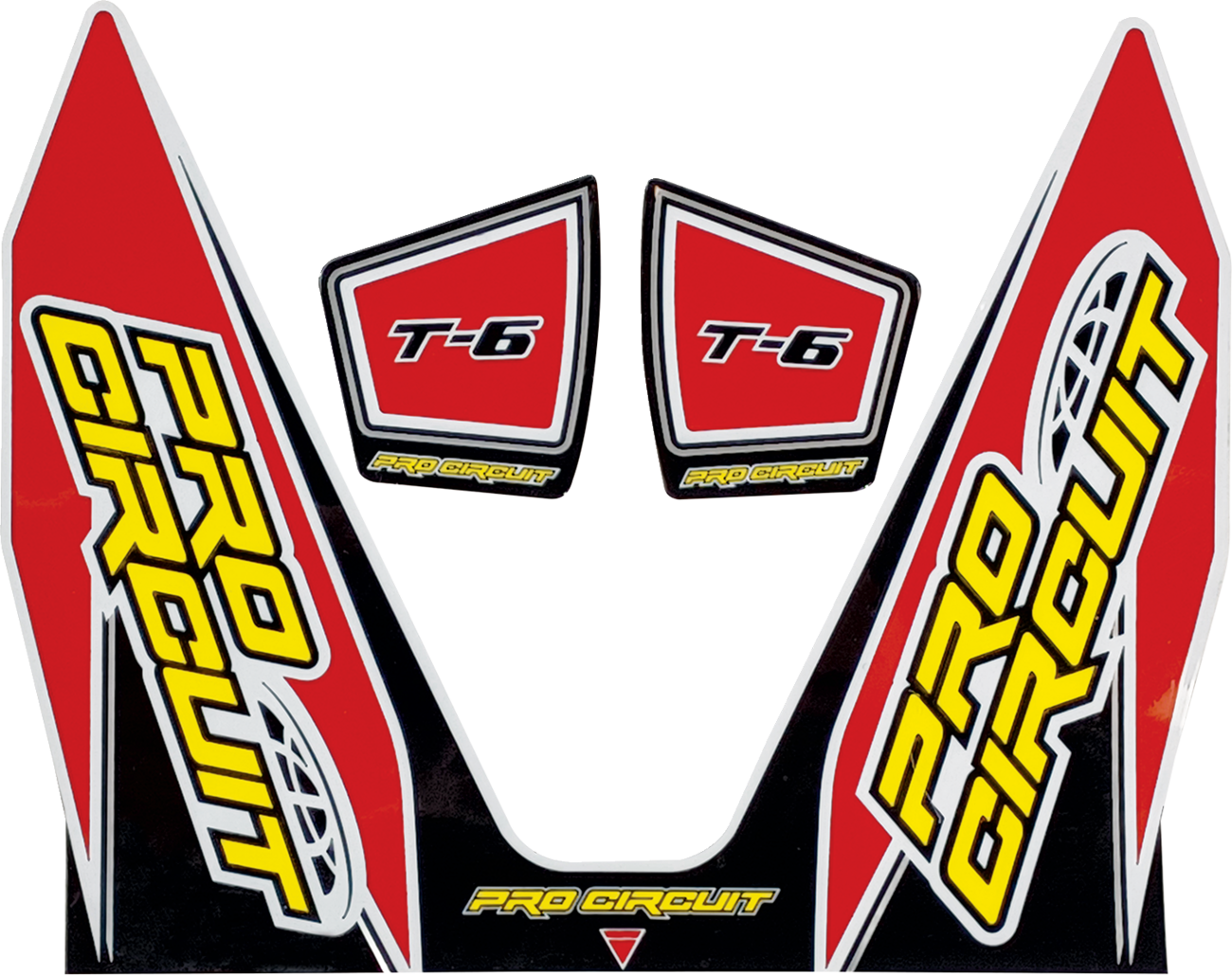 PRO CIRCUIT T-6 Exhaust Decals - T-6 Decal / Stars and Stripes 1860-2273