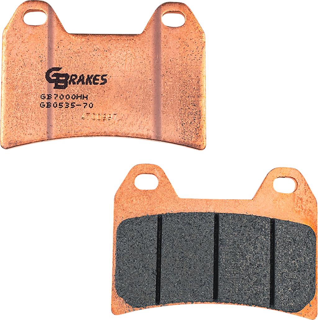 GBRAKES HH Sintered Brake Pads - Brake Pads / Sintered / Front 1722-0999