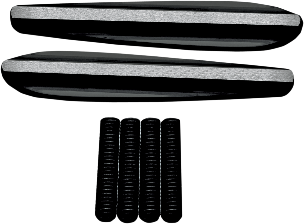 COVINGTONS Turn Signal Eliminators - Finned / Black 2020-0498