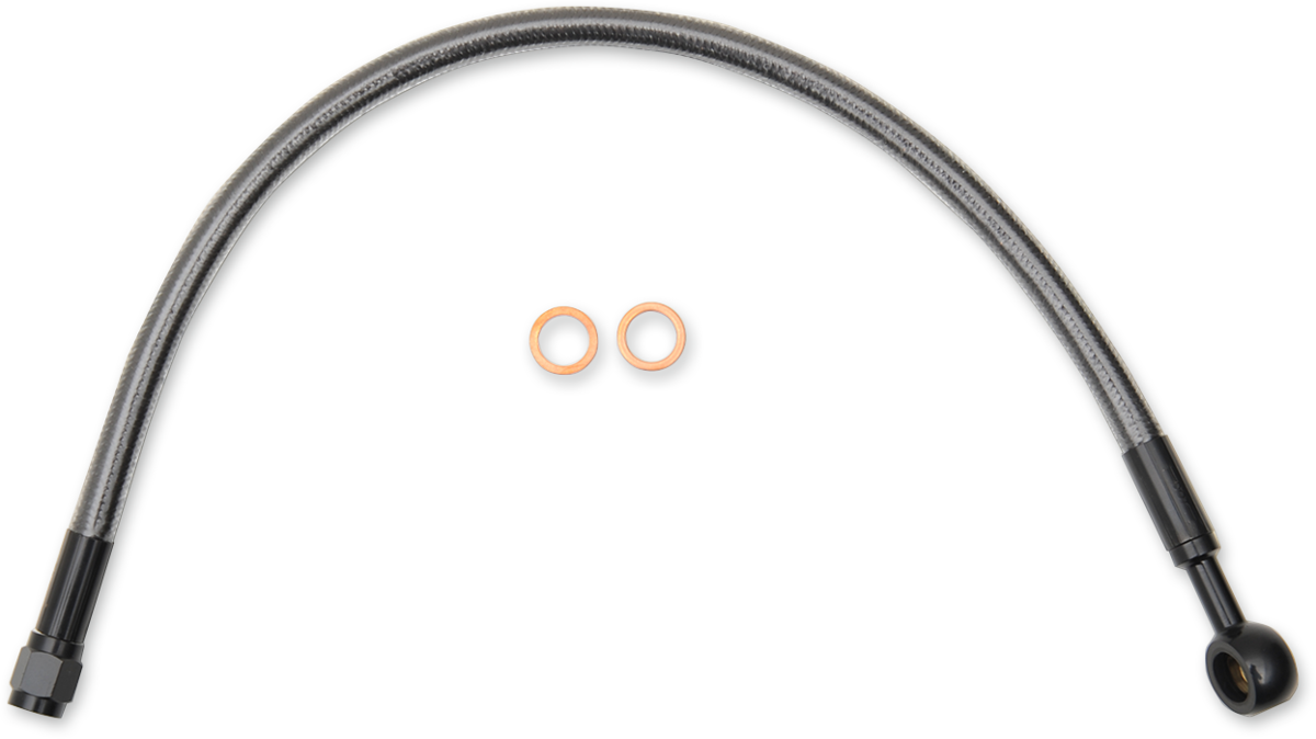 MAGNUM SHIELDING Alternate Length Designer Series ABS-Specific Front Brake Line Kit