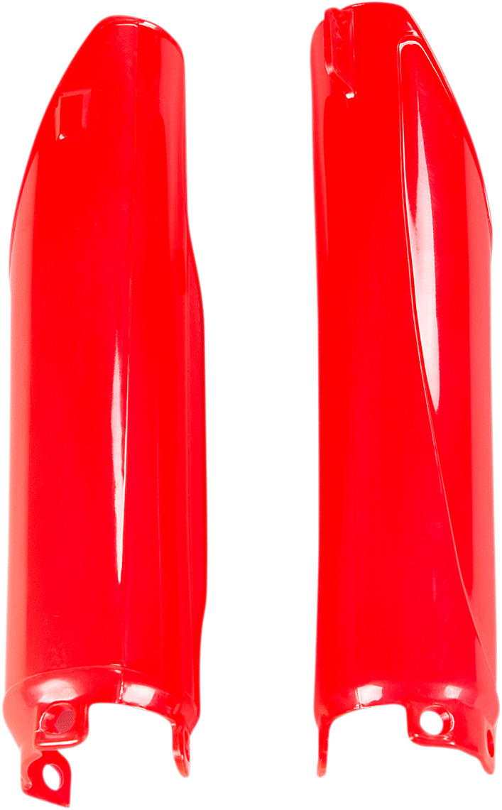 UFO Honda Fork Slider Protectors - Fork Slider Protectors / CR Red '92-'99 0412-0494