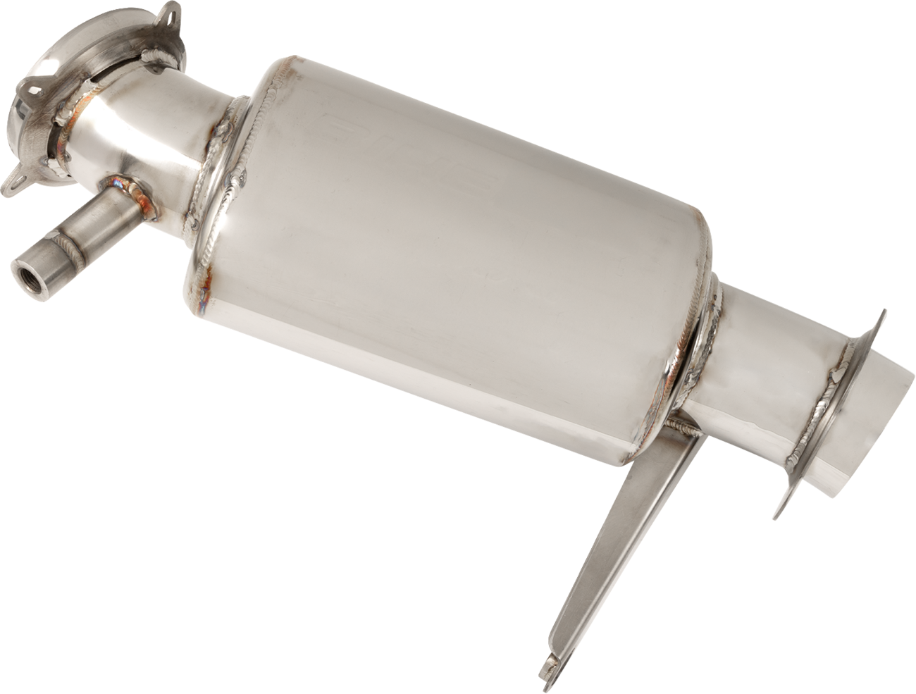 BIKEMAN PERFORMANCE Full Velocity Slip-On Muffler - Stainless Steel 1841-0290