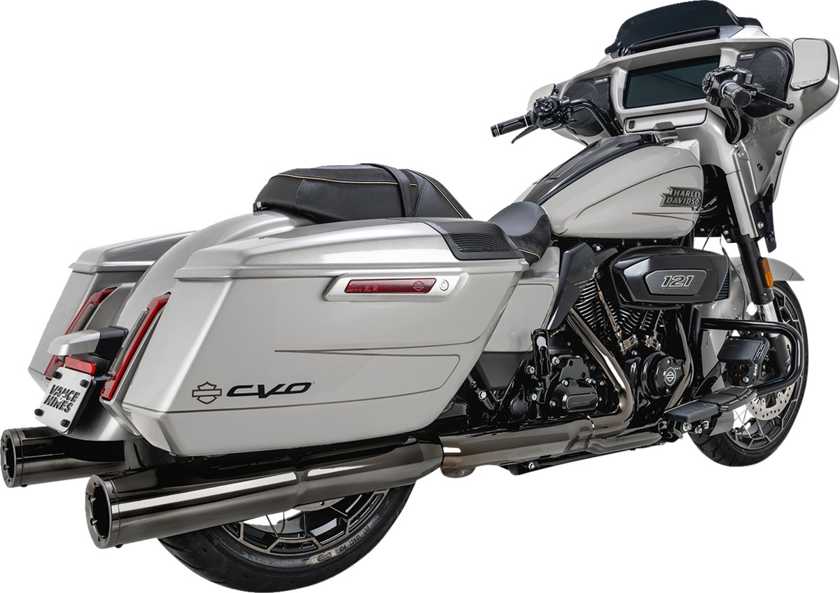 Vance & Hines 17-23 Harley-Davidson CVO/Touring Hi-Output Slip on Exhaust - Dark Chrome
