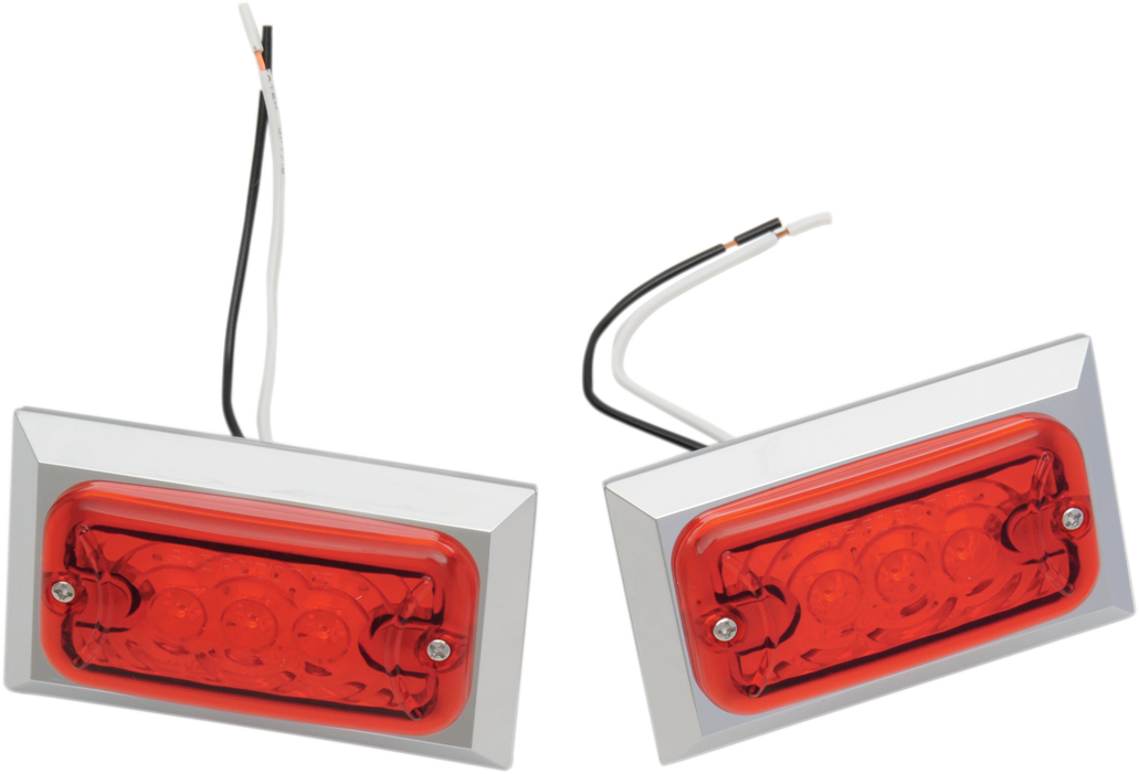 CHRIS PRODUCTS Marker Lights - Dual Filament / Red 2040-1065