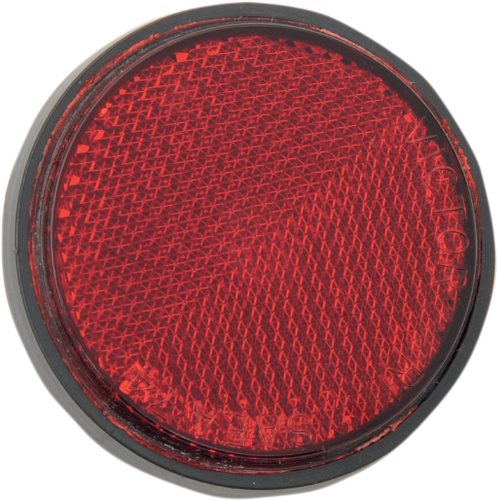 CHRIS PRODUCTS Reflector - 5mm Stud / Red 2040-1089