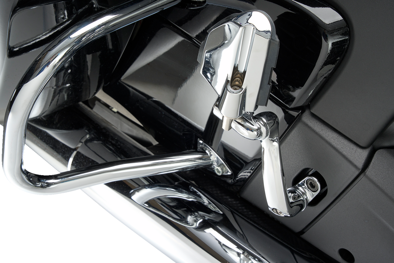 CIRO Adjustable RydeCulture™ Charles Chapa Peg Mounts - Passenger / Chrome / Indian 1620-2517