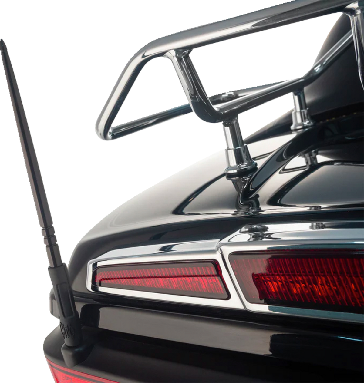 CIRO Antenna - 8" / Flexible Base / Black / Harley-Davidson®/Indian/Victory 4401-0271
