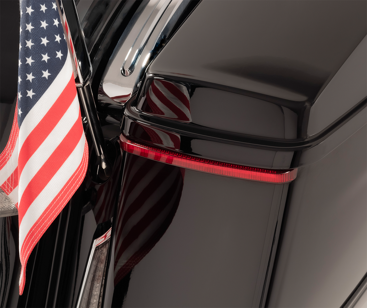 CIRO Bag Blades® - Red Turn Signals / Red Lens 2040-2683