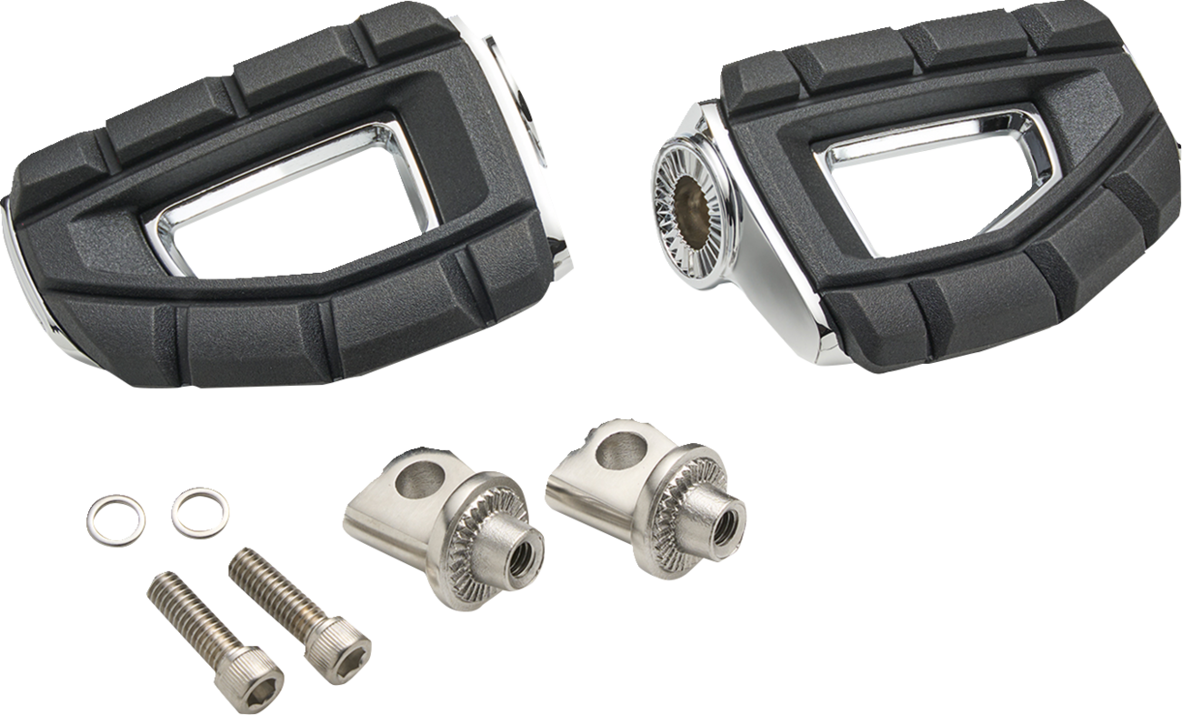 CIRO Chicane™ Foot Rests - Chrome 1620-2578