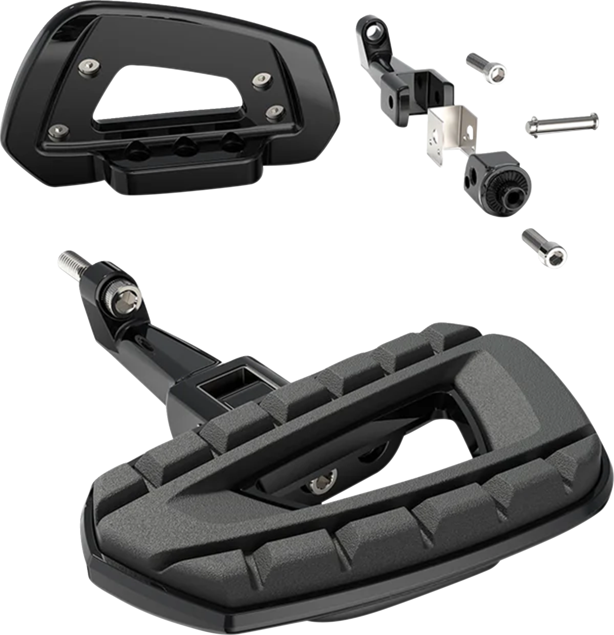 CIRO Chicane™ Mini Floorboards - with Passenger Brackets / Black 1621-1256