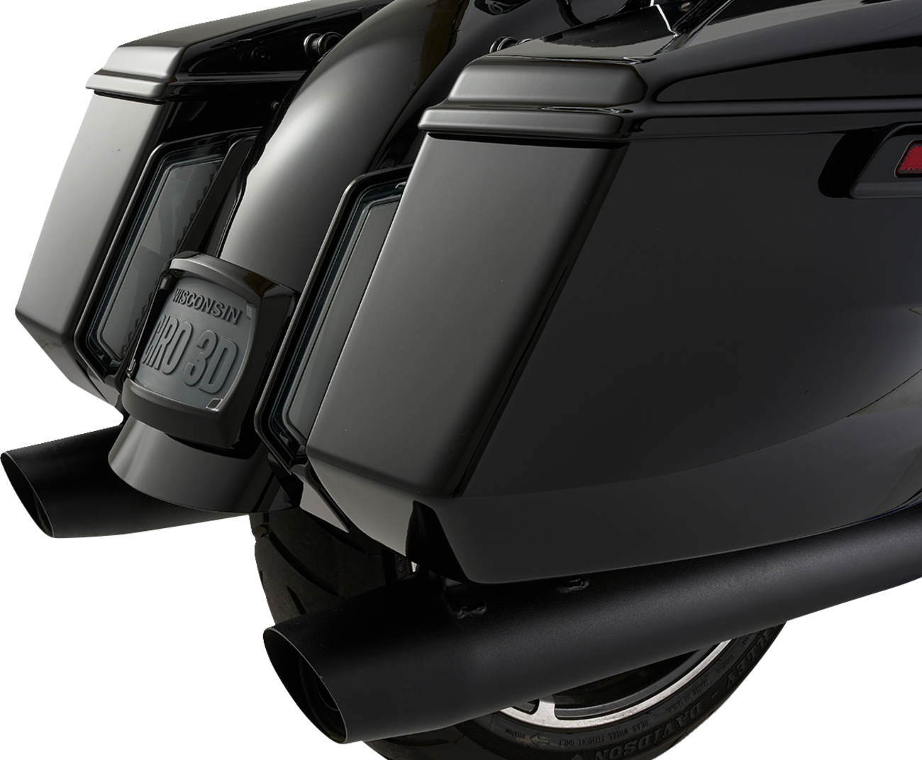 CIRO Filler Panel Tail Lights - Smoke Lens / Black 2040-3482