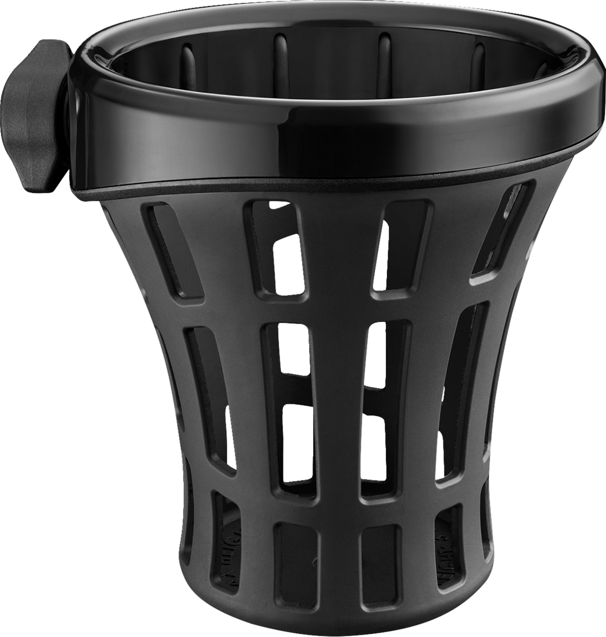 CIRO Gen 2 Drink Holder - Big Ass® / Black / Black 1-1/8"/1-1/4" Handlebar Mount 0636-0602