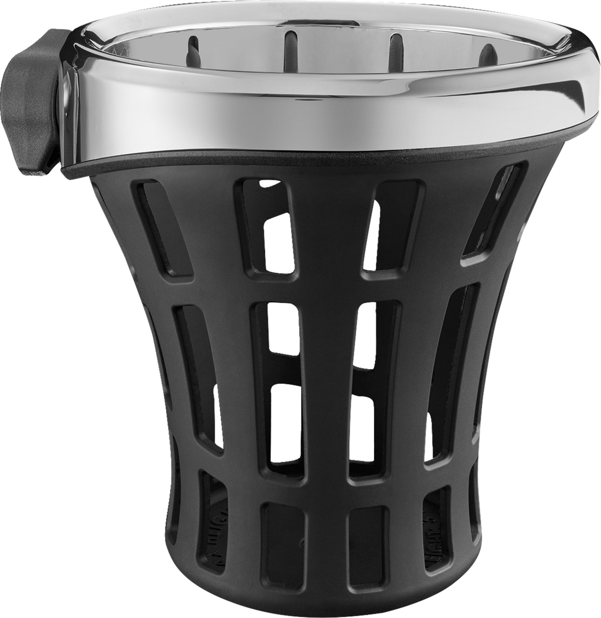 CIRO Gen 2 Drink Holder - Big Ass® / Chrome / Chrome 7/8"/1" Handlebar Mount 0636-0596