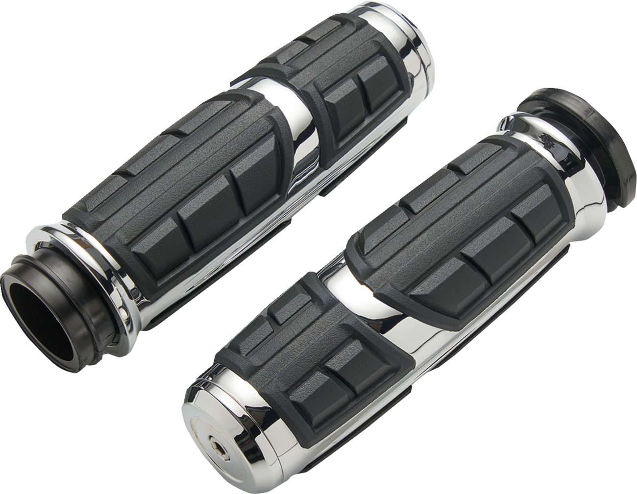CIRO Grips - Chicane™ / TBW / Chrome 0630-3236