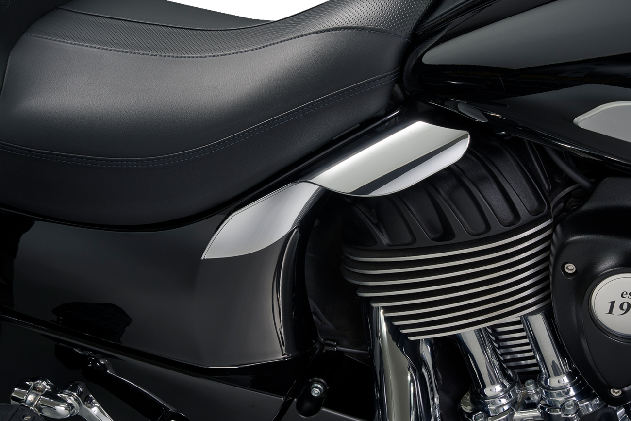 CIRO Heat Deflectors - Chrome / Indian 0504-0433