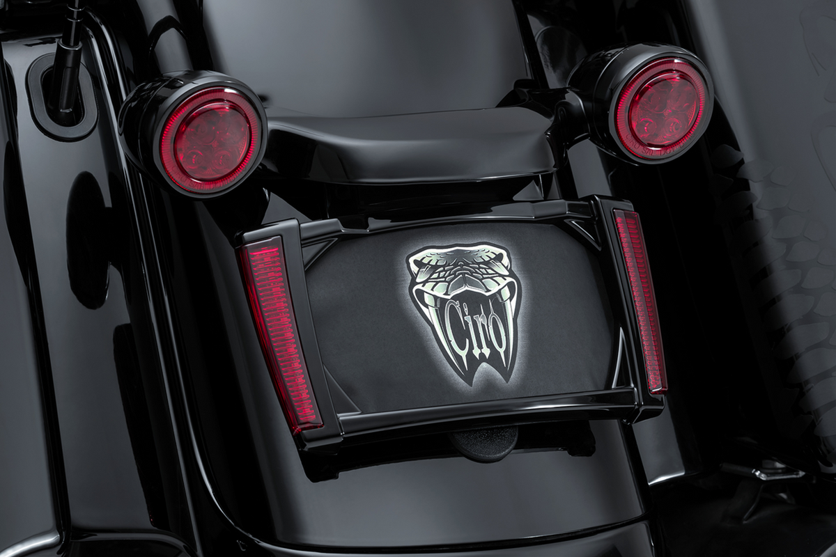 CIRO License Plate Frame - Black / Red 2030-2088