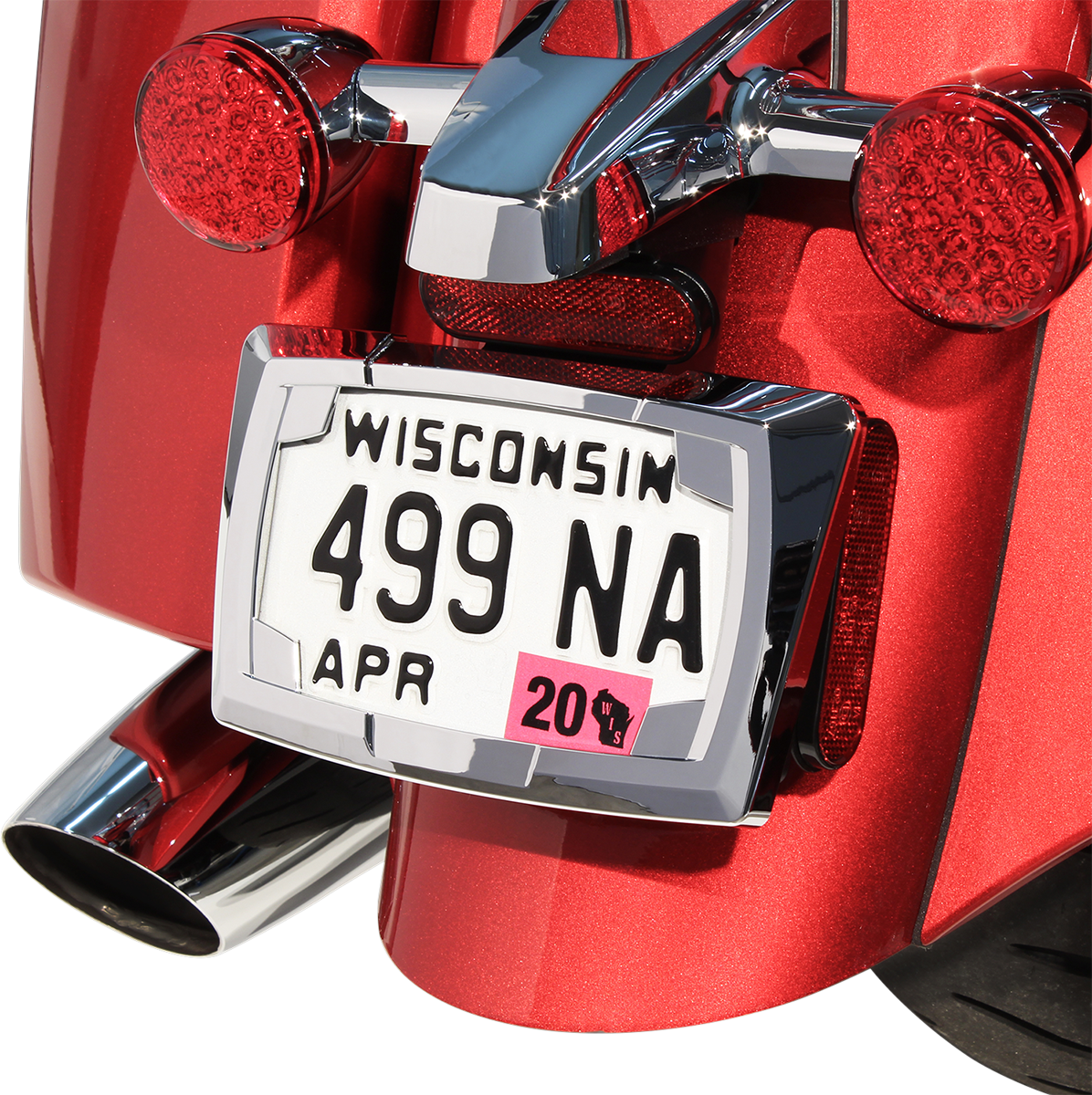 CIRO License Plate Frame - Chrome 2030-1501
