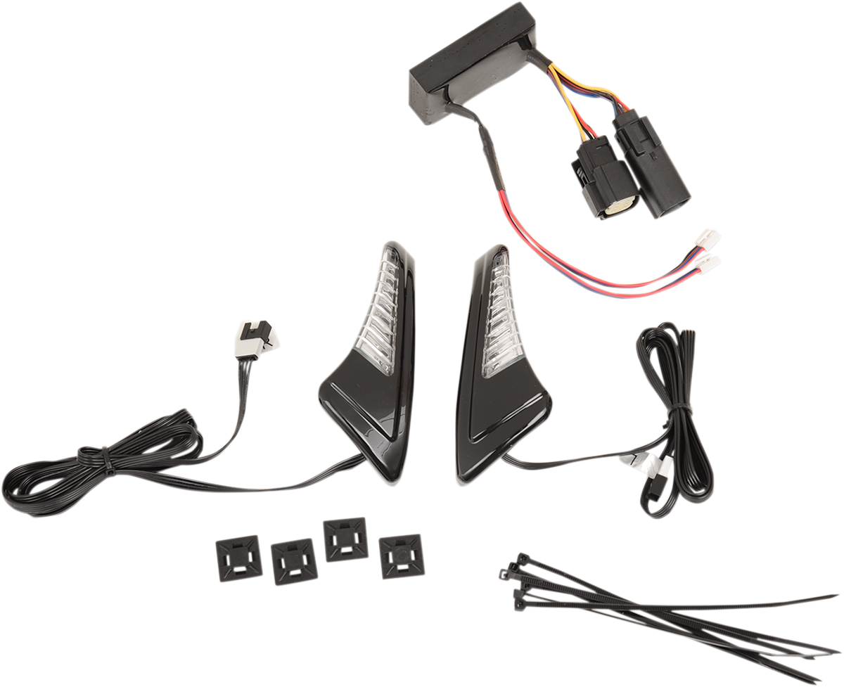 CIRO Light Kit for Tour-Pak® - Snakeyes® / Black 2040-1860