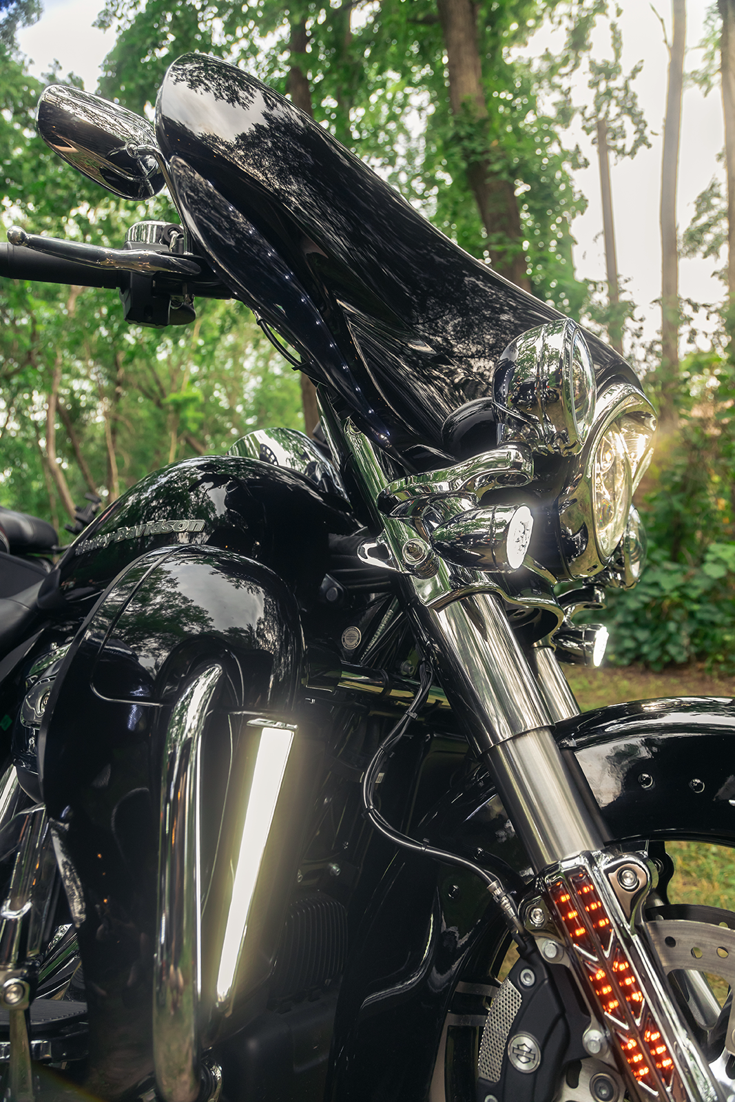 CIRO Lower Fairing Lights - Chrome 2040-2975