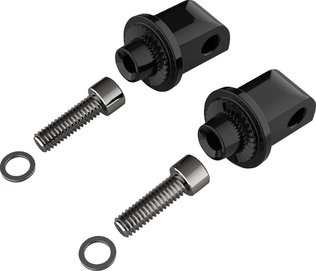 CIRO Peg Adapter - Passenger / Black / Indian 1620-2516