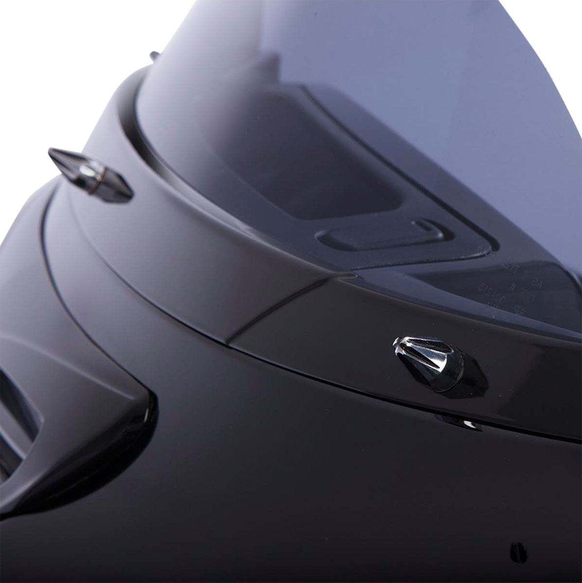 CIRO Screw Caps - Windshield / Black/Chrome 2404-0648