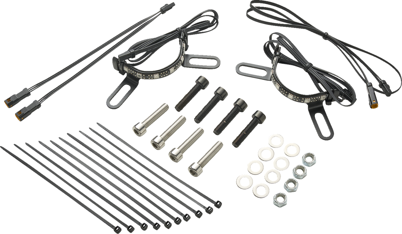 CIRO Shock & Awe EVOLVED™ Lighting Kit - Fork Mount / Indian 2040-3491