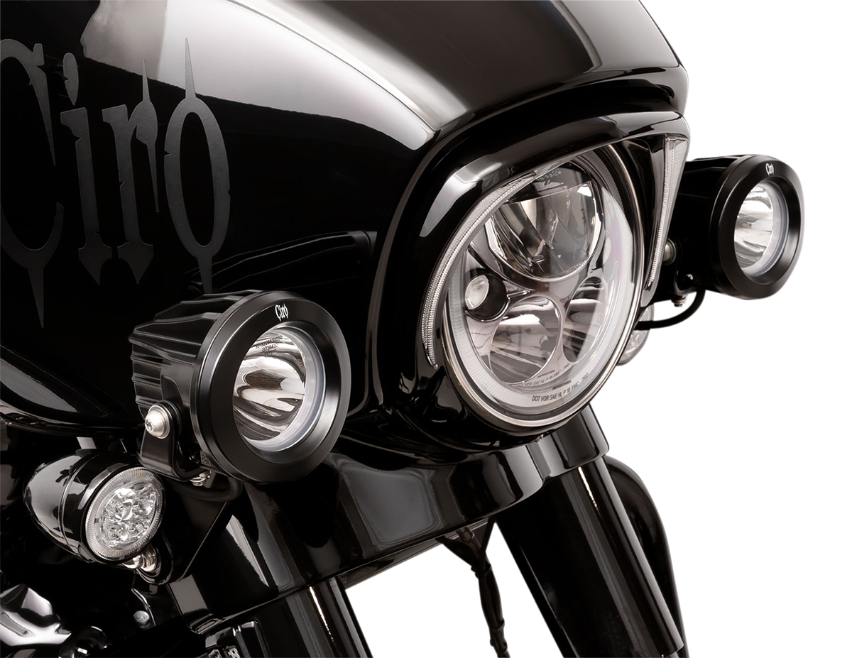 CIRO Spotlight w/ Bracket Mount - Black 2001-2439
