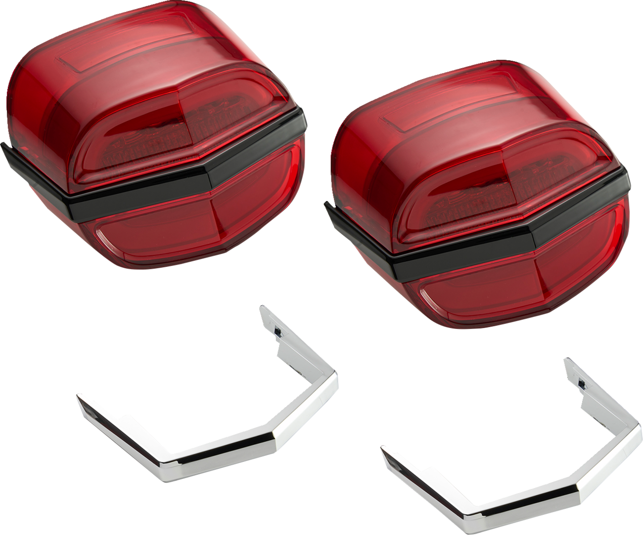CIRO Taillights - Red Lens / Tri Glide 2010-1526