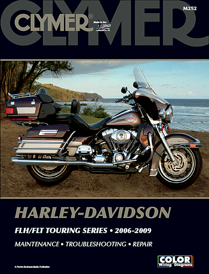 CLYMER Manual - Harley-Davidson / FLH / FLT Touring Series '06-'09 4201-0203