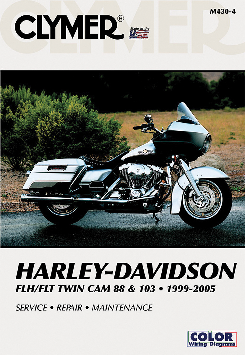CLYMER Manual - Harley-Davidson / FLH / FLT Twin Cam 88 '99-'05 4201-0136