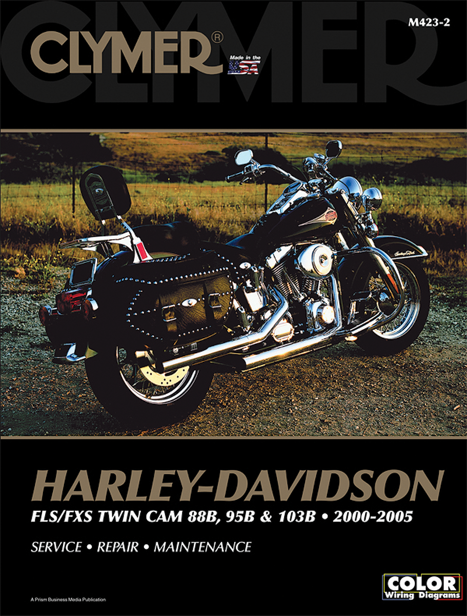 CLYMER Manual - Harley-Davidson / FLS / FXS '00-'05 4201-0146