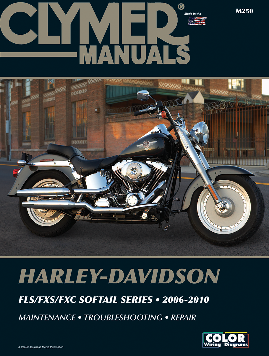 CLYMER Manual - Harley-Davidson / FLS / FXS / FXC Softail '06-'10 4201-0198