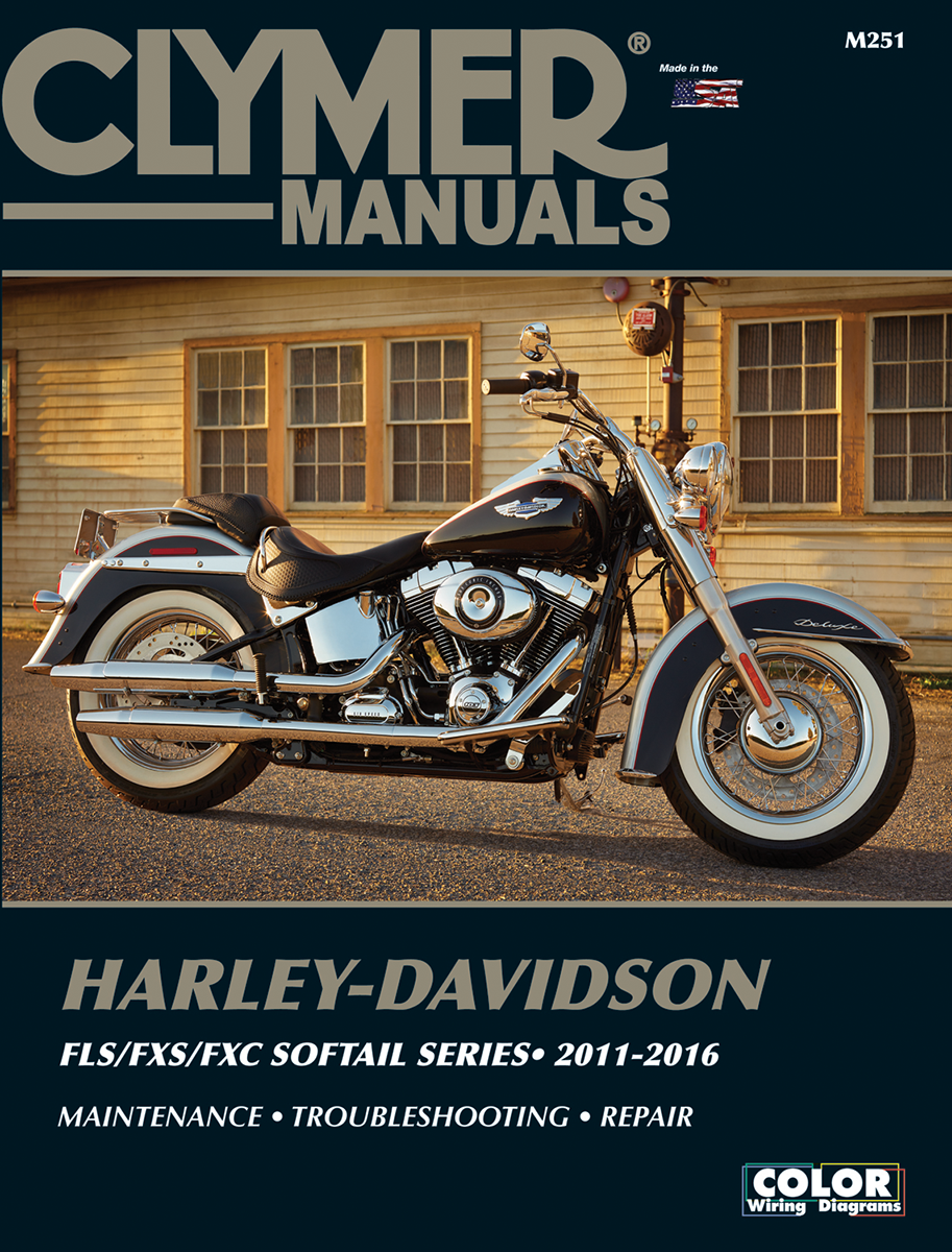 CLYMER Manual - Harley-Davidson / FLS / FXS / FXC Softail '11-'16 4201-0258