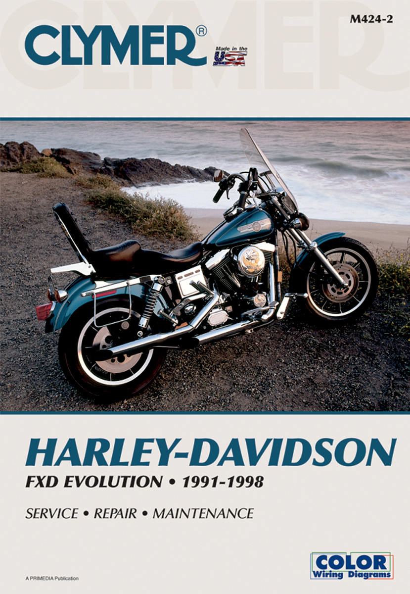 CLYMER Manual - Harley-Davidson / FXD Evolution '91-'98 4201-0174